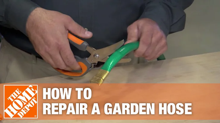 How to Repair a Damaged Garden Hose | The Home Depot