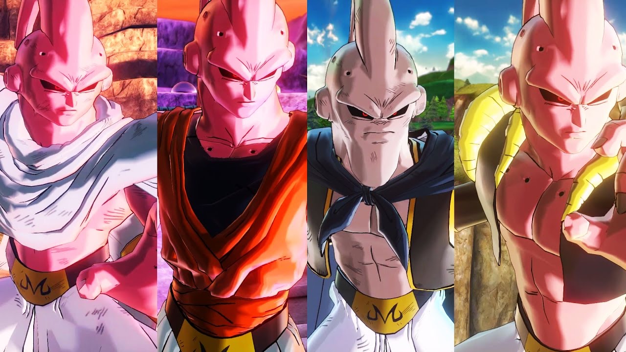 All Forms of Majin Buu in 'Dragon Ball