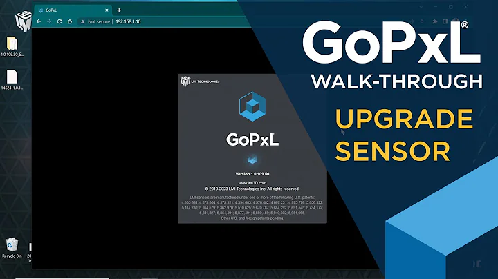Upgrading Your Sensor to GoPxL - Walk Through