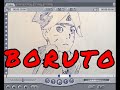 Boruto drawing tutorial #borutouzumaki #narutofans