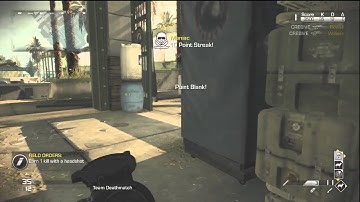 Call Of Duty Ghost First Ever Rolling Quad Feed Sick Clip (Bots)