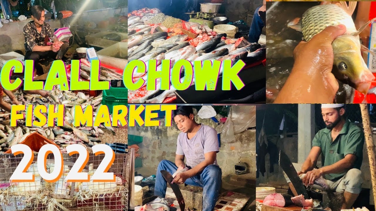 Clall Chowk Fish MarketFish market Wholesale Fish marketgovindpuri