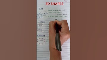 3D Shapes Part- 2,surface area and volume of Prism, Hemisphere ,Cylinder #shortsfeed #shorts