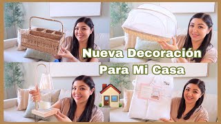 Nueva Decoración Para Mi Casa 🏠  Compras / Patio- Comedor- Recámara 🪴