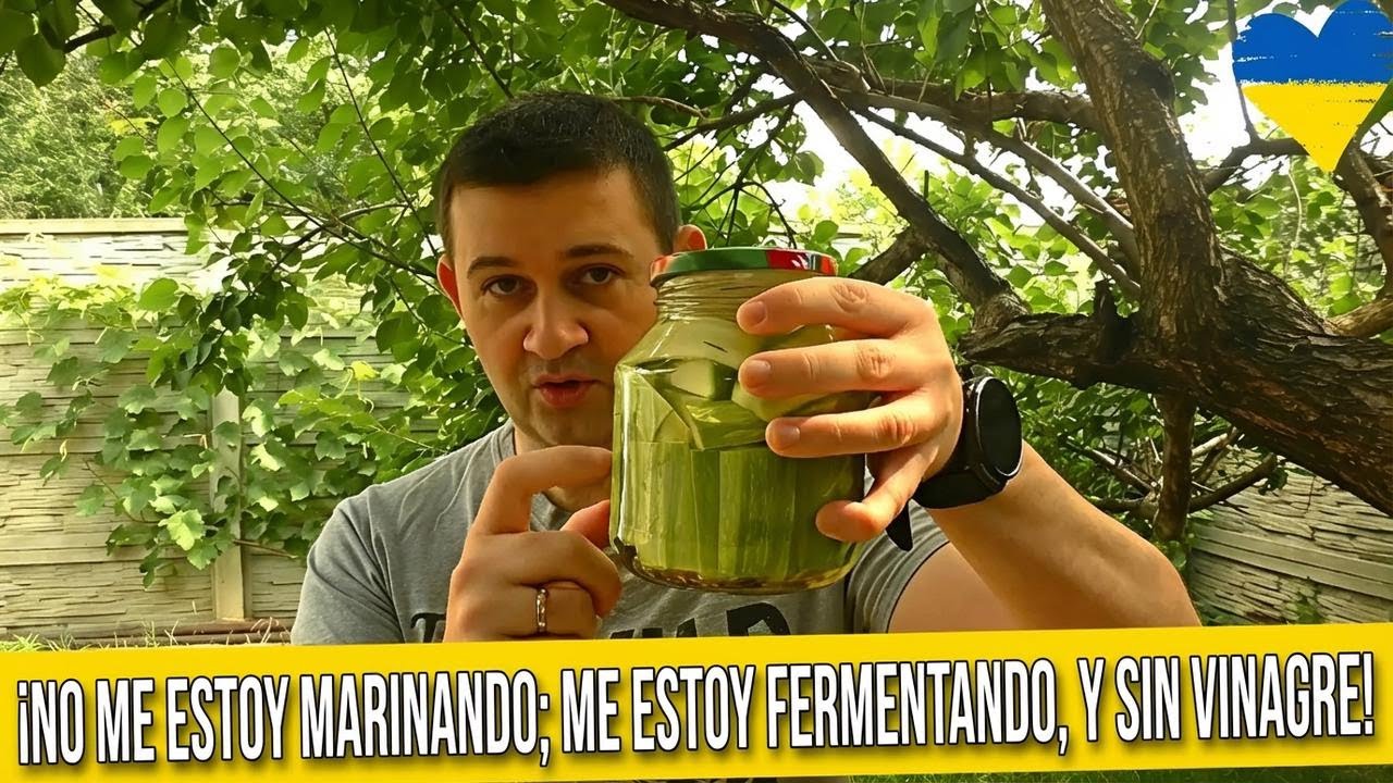 ¡Olvídate del vinagre! Calabacitas fermentadas crujientes listas en 5 días