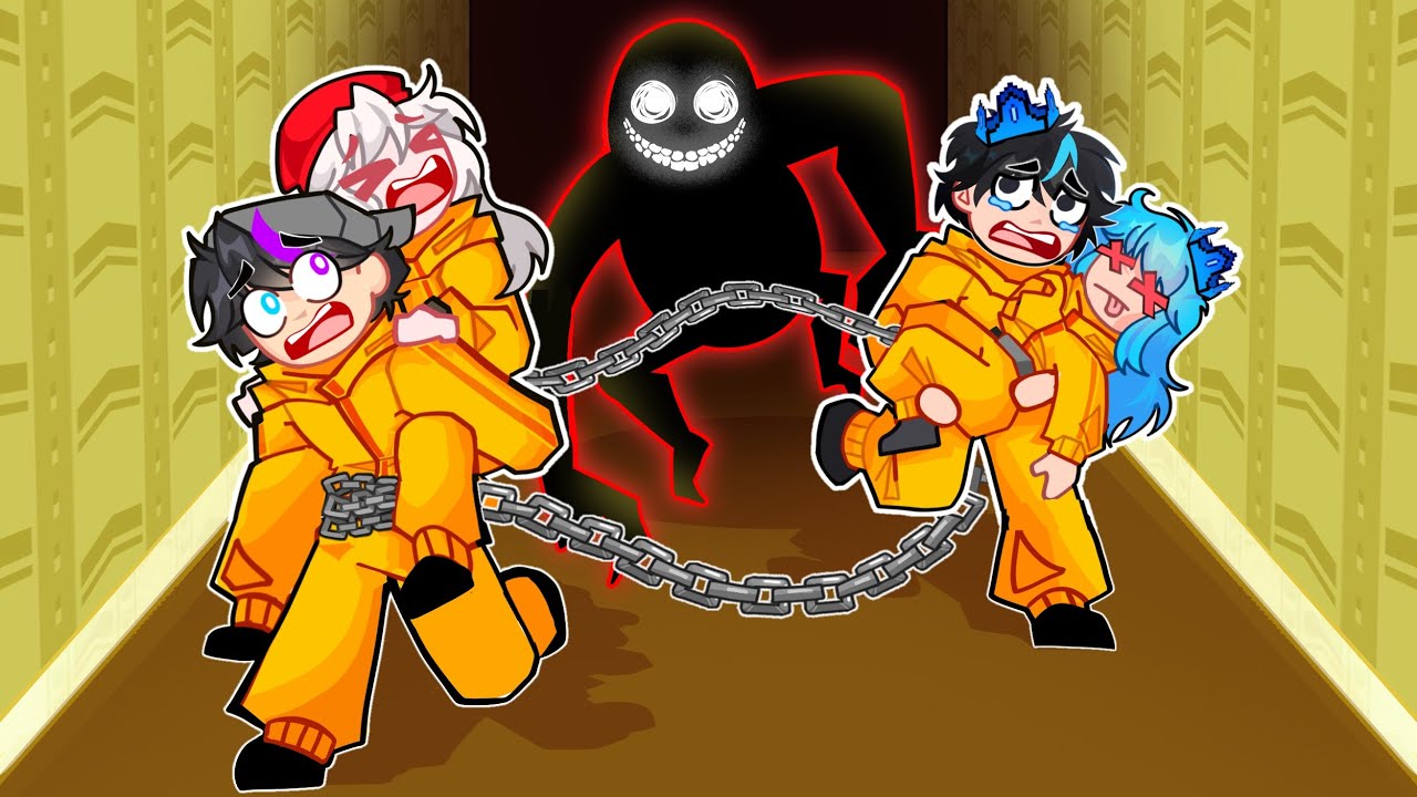 ENCADENADOS JUNTOS EN LOS BACKROOMS CON AMIGOS | Chained in the Backrooms