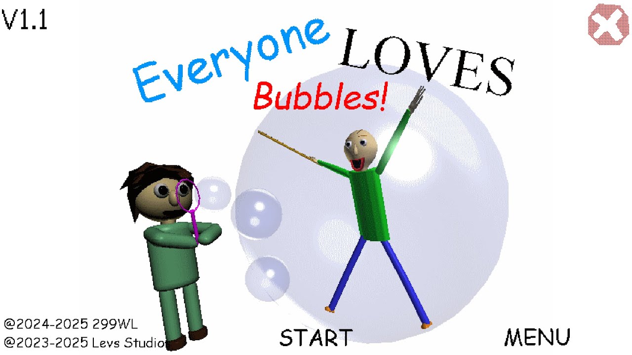 Everyone Loves Bubbles - Baldi's Basics V1.1 Mod