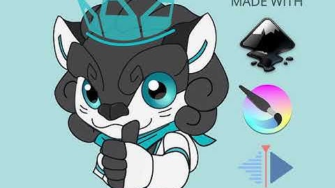 Huion Leon Animation  - Made with Inkscape + Krita + Kdenlive