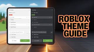 How to Change Theme in Roblox (Enable Dark Mode in Seconds!)