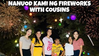 GRAND OPENING OF CHRISTMAS LIGHT & FIREWORKS DITO SA CITY+ SOBRANG SAYA NAMIN MAG COUSINS🤗🤗🎇