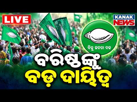 🔴ବରିଷ୍ଠଙ୍କୁ ବଡ଼ ଦାୟିତ୍ୱ | BJD Assigns Major Roles To Senior Leaders | Odisha Political News