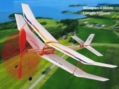 HOW TO MAKE A RUBBER BAND POWERED PLANE []PART 1[] - YouTube