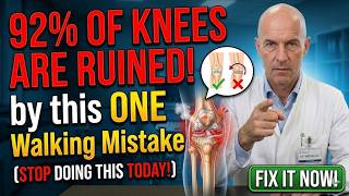 92% OF PEOPLE DESTROY THEIR KNEES WITH THIS WALKING MISTAKE    FIX IT NOW