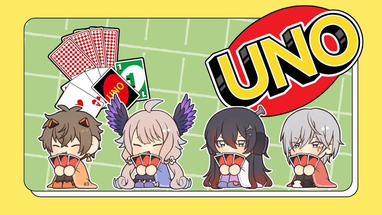 【UNO】w/ Alban, Mika & Fuu-chan【NIJISANJI EN | Enna Alouette】