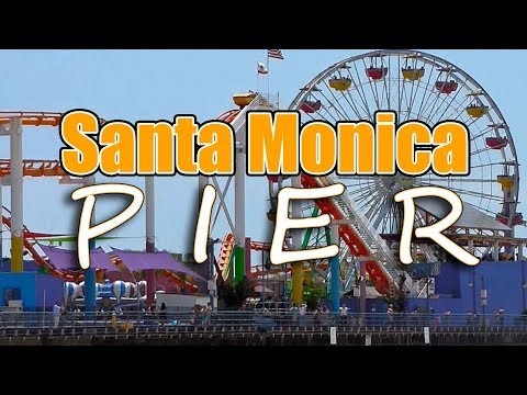 Видео: Пасифик Парк на пирсе Санта-Моники