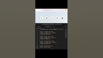 📱 Social Media Icons with Tooltip on Hover #webdevelopment #coding #hovereffect #shotrs