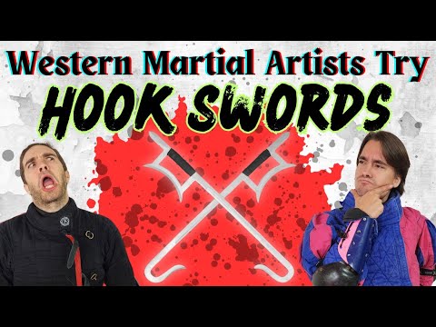 Western Martial Artists Try Chinese Hook Swords!
