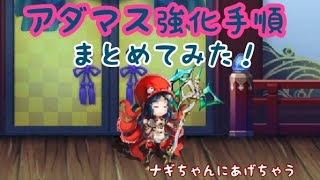 アナデン アダマス装備強化手順 Youtube