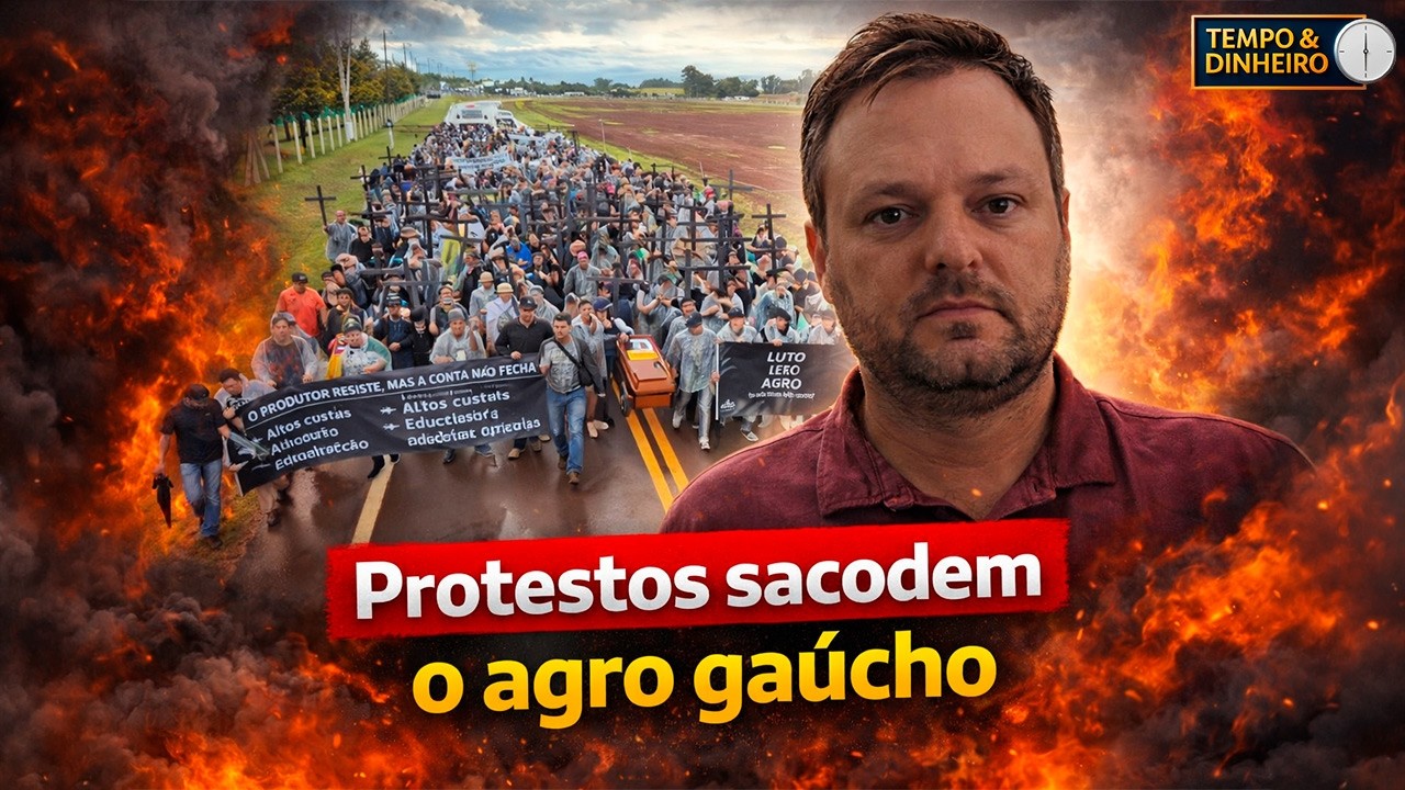 Produtores gaúchos pedem socorro e  protestam durante Expodireto Cotrijal