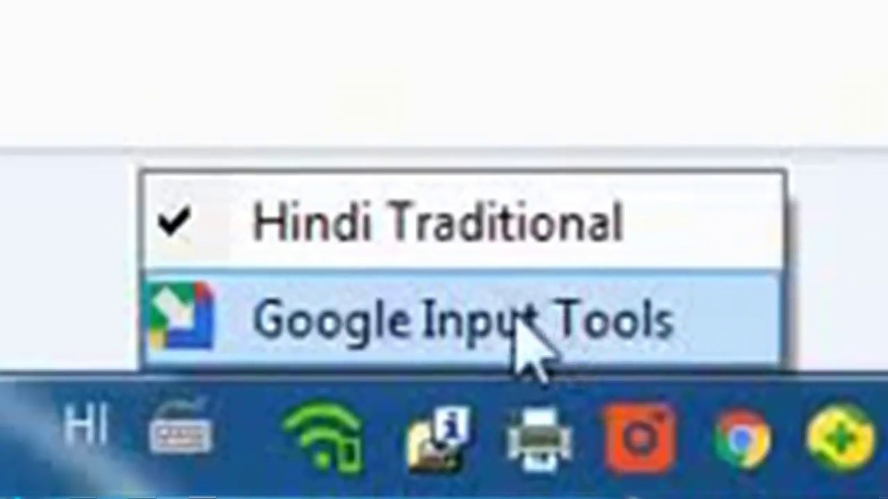 Input Hindi Tool Setup