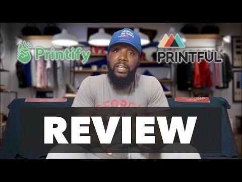 Printify Vs. Printful Review ( After 1 Wash )