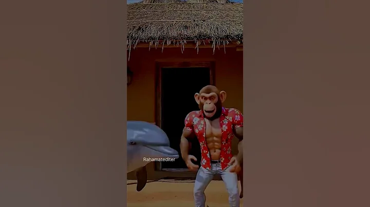 Bandar Bhai Ka lafra ho gaya monkey funny video #Aivlog #monkeyvlogMonkey#ViralAivlog#shorts