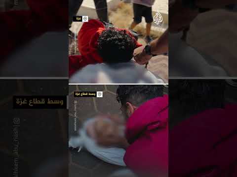 الأهالي تلقي النظرة الأخيرة على ذويهم الشهداء في قصف إسرائيلي