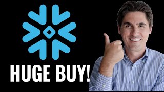 Snowflake (SNOW stock): HUGE NEW BUY?