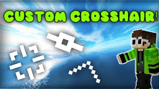 How to Make Custom Crosshair! (No Mods) | Mcpe