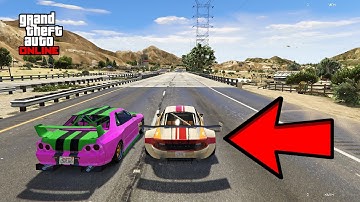 GTA ONLINE IMPORT/EXPORT DLC - NEW VEHICLES SPEED TEST: Comet Retro Custom vs Elegy Retro (GTA 5)
