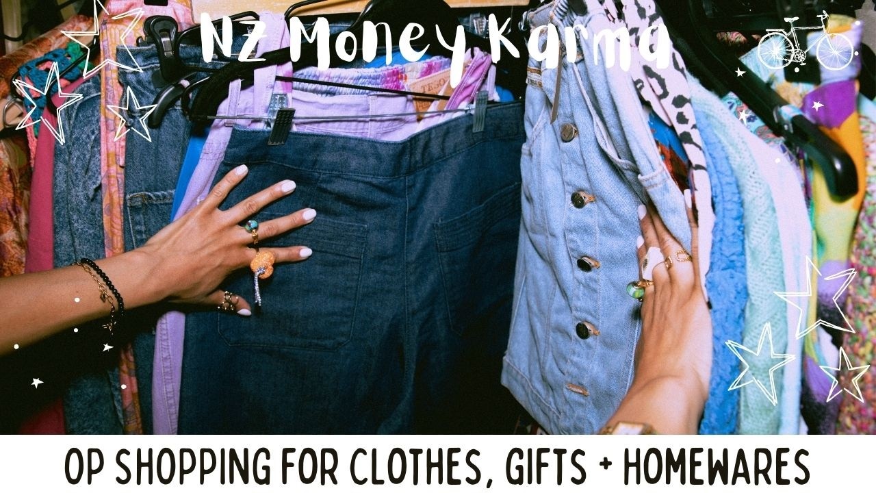 Save money in NZ | Op shopping for clothes, homeware and gifts | Frugal living