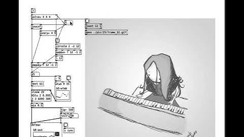 Composer vs. Algorithm: A Live Coding Duel with Pure Data