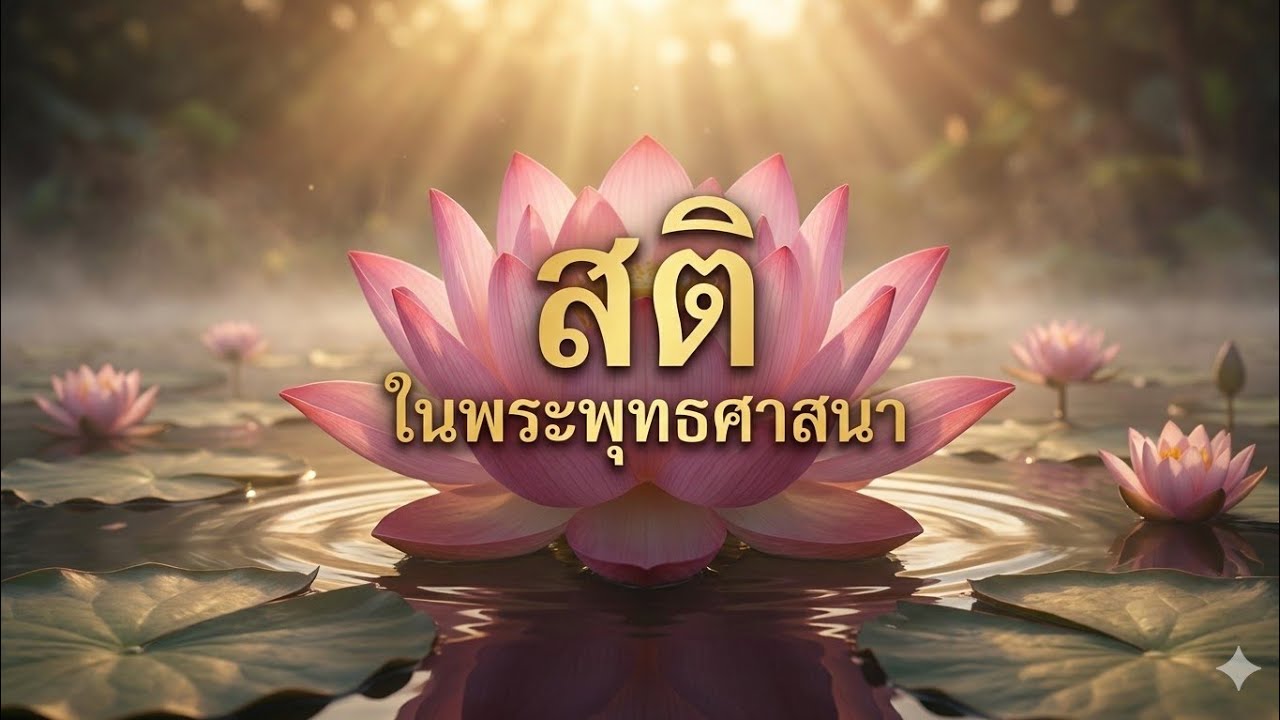 สติ ในพระพุทธศาสนา | ทางรอดของใจในโลกที่วุ่นวาย