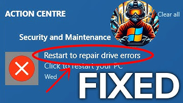 Solved: "Restart to Repair Drive Errors" Issue on Windows 10