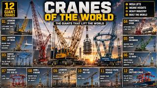 12 BIGGEST CRANES IN THE WORLD REBUILT IN HYPER TRANSFORMATION