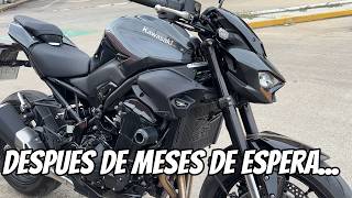 My new Kawasaki Z900 motorcycle😱