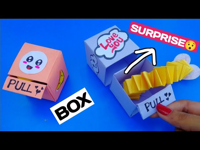 How to fold Origami Gift Box with Lid (Traditional) 