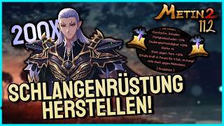 Metin2 DE 🦁 Tigerghost [ #112 ] 🦁 Craft 200x Evil Snake Cloak!