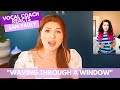 SAM PAULY "Waving through a window" I Vocal coach reacts!