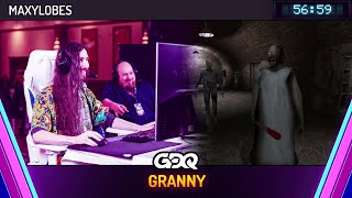 Granny by Maxylobes in 56:59 - Awesome Games Done Quick 2024