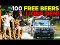 We gave away 100 free beers 4wd daintree  cape york pt1