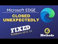 6 Best Ways to Fix Microsoft Edge Closed Unexpectedly (Windows 10 & 11)