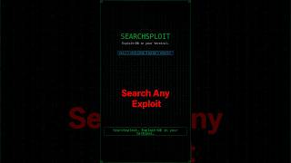 What is SearchSploit Exploit Database Search Tool Explained