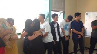 Yasunaga ( momen perpisahan ).