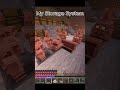This is my new storing system in Minecraft with the coppergolem #minecraft #minecraftupdate #copper