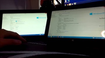 Web Browsing on VivoTab Smart VS Surface RT