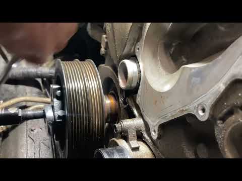 Ford 3.5 Ecoboost Crankshaft Harmonic Balancer Removal - YouTube