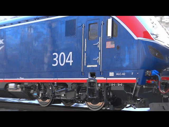 New Amtrak ALC-42 Siemens Chargers on Capitol Limited 🚄🚄 - YouTube