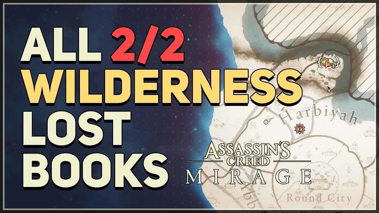 All 2 Wilderness Lost Books Locations Assassin's Creed Mirage YouTube
