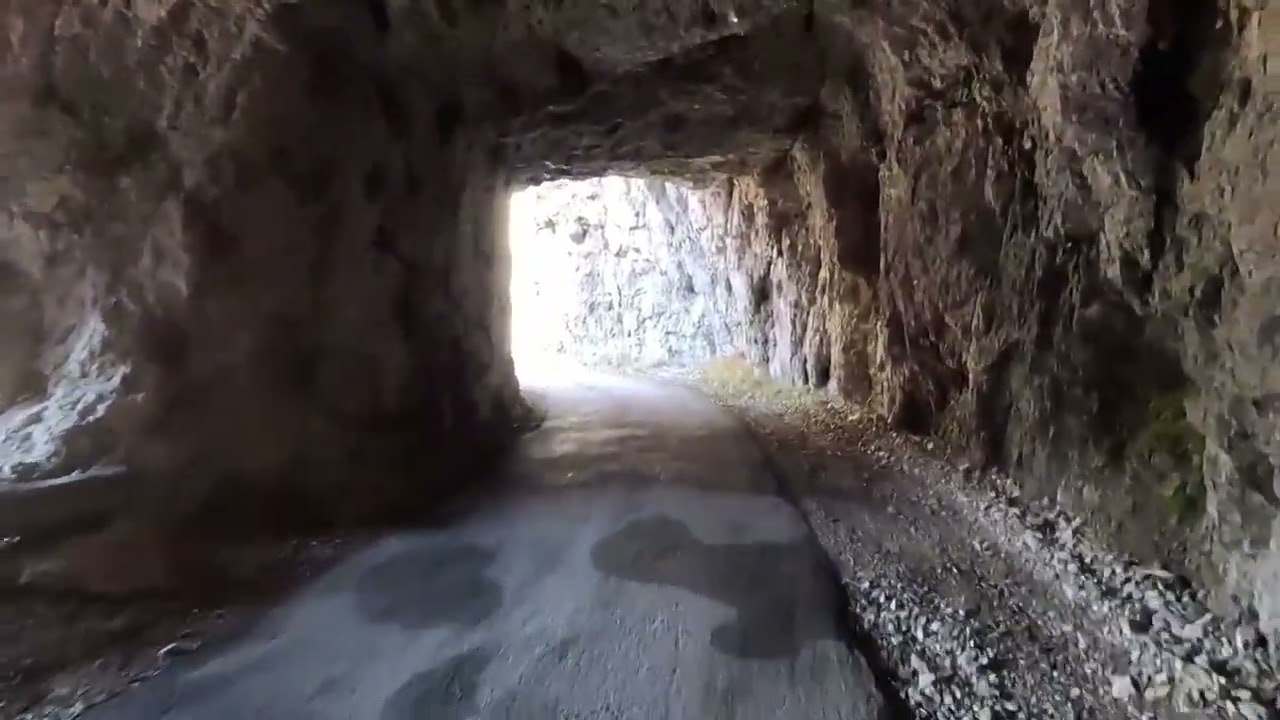 Salita a Cajada in Mtb.